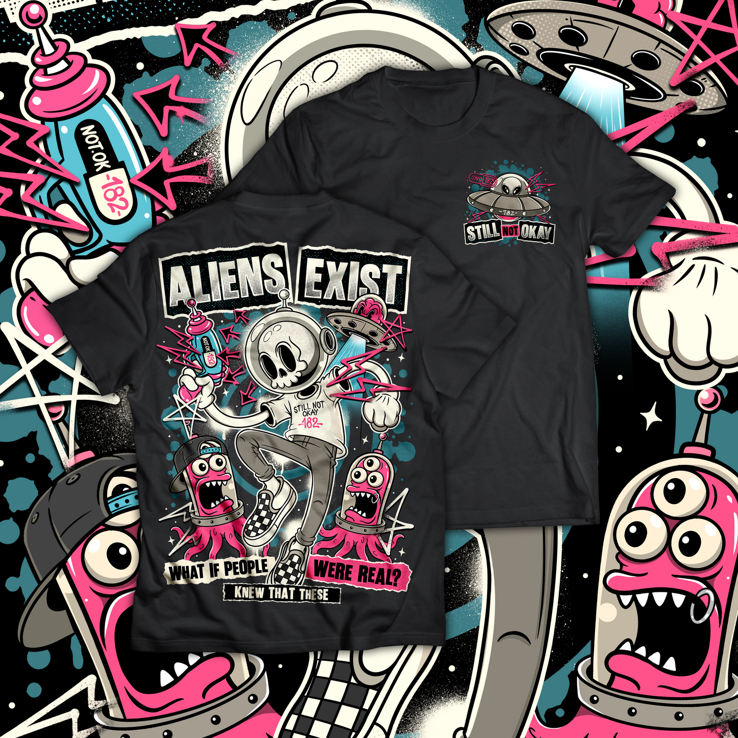 Aliens Exist T Shirt