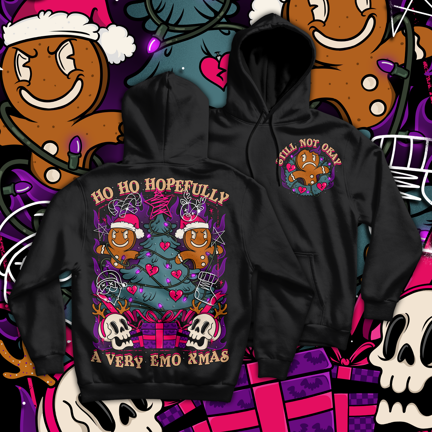 Emo Xmas Hoodie