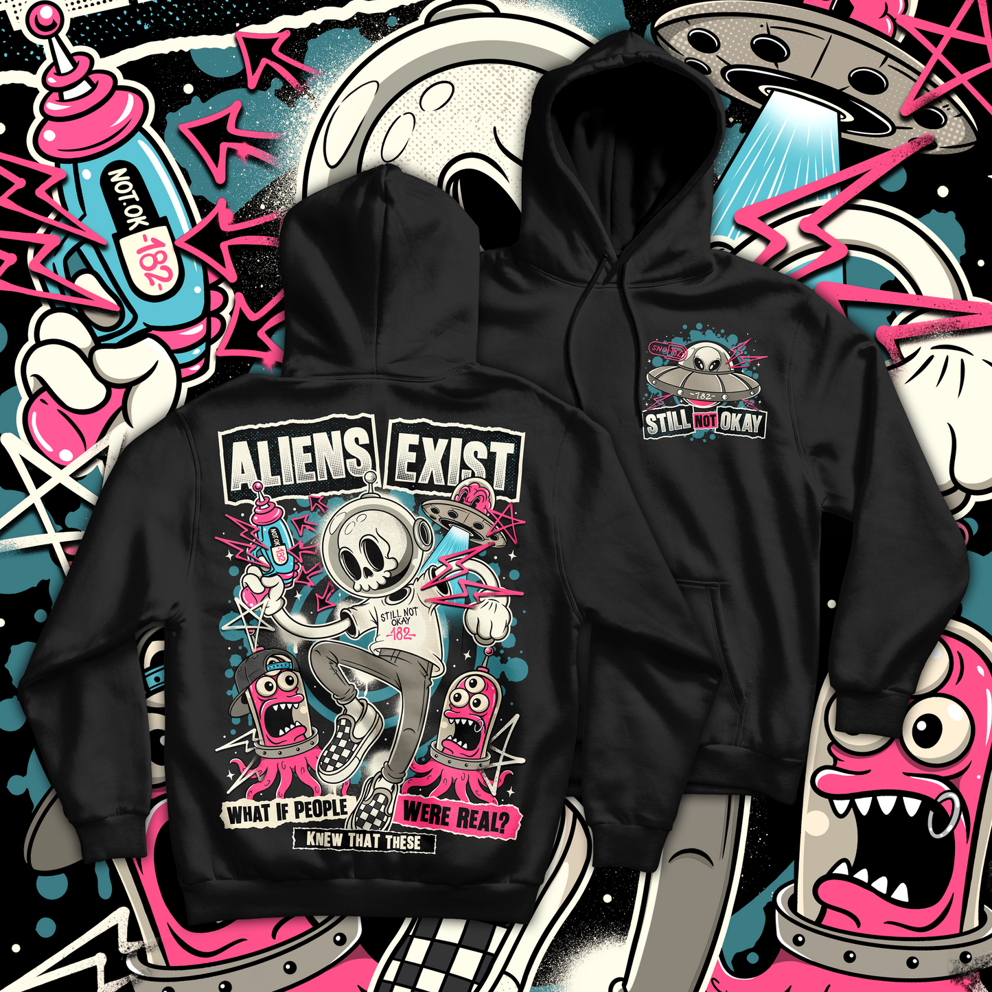 Aliens Exist Hoodie