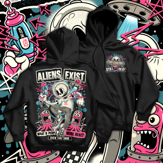 Aliens Exist Hoodie