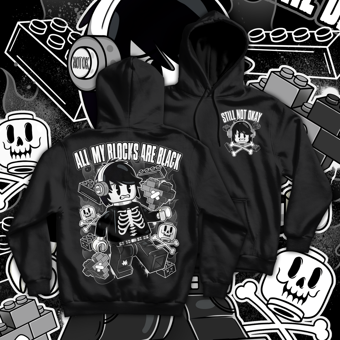 Blocks Hoodie
